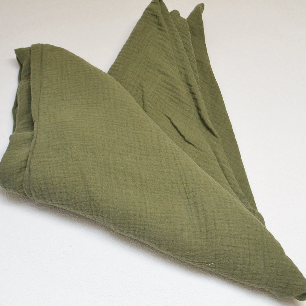 Musselintuch Khaki